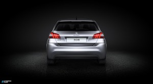 Novo Peugeot 308 2013 rear view