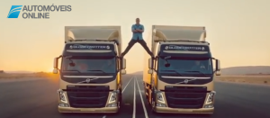 Impressionante comercial Volvo! Os 53 anos de Jean-Claude cheios de forma