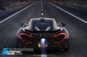 McLaren P1 Rear view 2013