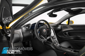 McLaren P1 interior view 2013