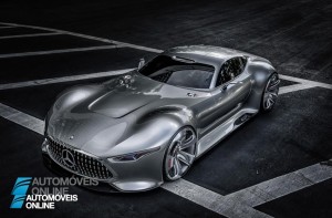 Mercedes AMG Vision Gran Turismo front top view Palystation 3 Vision Gran Turismo game 2013