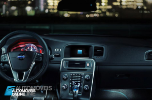 New Volvo V60 T6 Polestar interior console view 2014