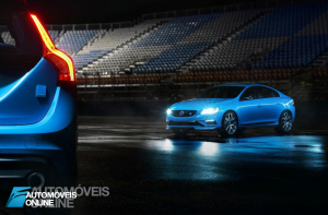 New Volvo V60 T6 Polestar sedan view 2014