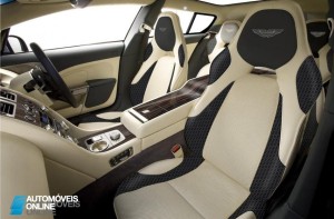 Aston Martin Rapide Jet 2+2 interior view