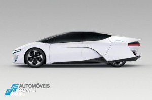 Honda FCEV Concept car 2013 Hidrogénio profile view _Automoveis-Online