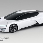 Honda FCEV Concept car 2013 Hidrogénioright front profile view _Automoveis-Online