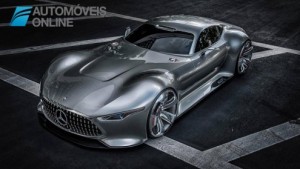 Mercedes-Benz Vision Grand Turismo left front top view production 2015