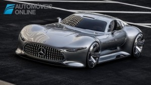 Mercedes-Benz Vision Grand Turismo left front view production 2015