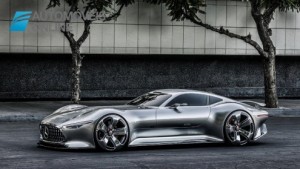 Mercedes-Benz Vision Grand Turismo left profile view production 2015