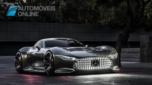 Mercedes-Benz Vision Grand Turismo right front view lights on production 2015
