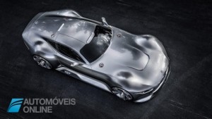 Mercedes-Benz Vision Grand Turismo top view production 2015