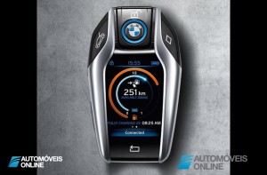 Smartphone New key sistem BMW i8 2014 Top View