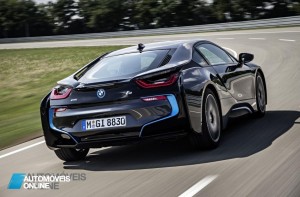 Smartphone New key sistem BMW i8 2014 rear View