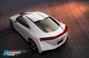 Toyota FT-HS top view