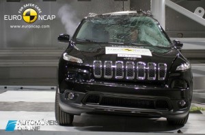 EuroNCAP 2013 Crash teste cherokee profile view