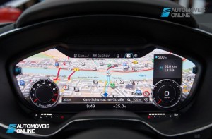 New Interior 2015 Audi TT display view