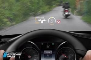 New Mercedes-Benz Classe C 2014 display view