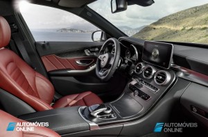 New Mercedes-Benz Classe C 2014 interior view by passager