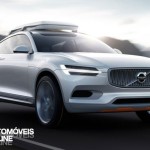 New volvo xc90 concept xc coupe - Front profile right on street view - Detroit Salon 2014