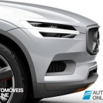 New volvo xc90 concept xc coupe - Front profile right view - Detroit Salon 2014