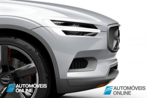 New volvo xc90 concept xc coupe - Front profile right view - Detroit Salon 2014