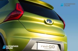 Datsun redi-GO Concept 2014 presentation rear bagage view