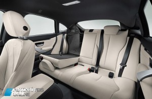 New BMW Serie 4 Coupe 2014 not oficial foto back interior view