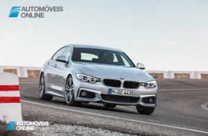 New BMW Serie 4 Coupe 2014 not oficial foto front quarter right view