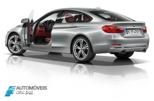New BMW Serie 4 Coupe 2014 not oficial foto left rear profile view