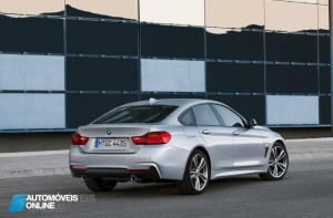 New BMW Serie 4 Coupe 2014 not oficial foto rear quarter 1 right view