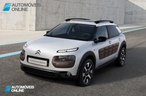 New Citroen C Cactus left quarter front view 2014