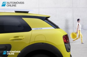 New Citroen C Cactus left rear view 2014