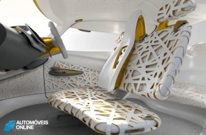 Renault Kwid Concept Crossover 2014 interior left view