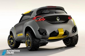 Renault Kwid Concept Crossover 2014 rear quarte letf view