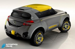 Renault Kwid Concept Crossover 2014 rear quarter right view