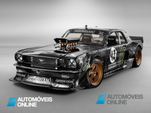 Ken Block Ford Mustang Honnicorn RTR 1965 front left quarter View