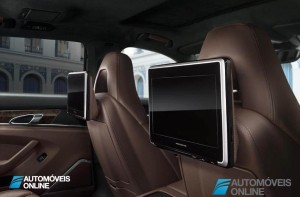 Porsche Panamera Exclusive Edition back interior view 2014
