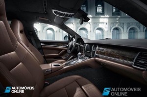 Porsche Panamera Exclusive Edition right interior view 2014