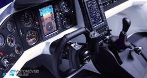fly car Aeromobil 2017 board panel view