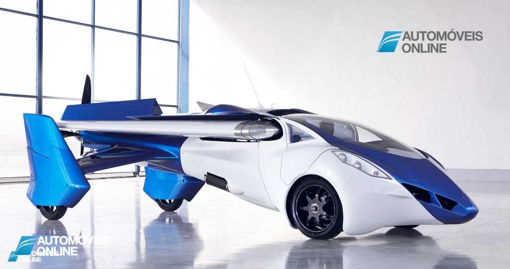 fly car Aeromobil 2017 front right profile view