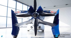 fly car Aeromobil 2017 front view elice