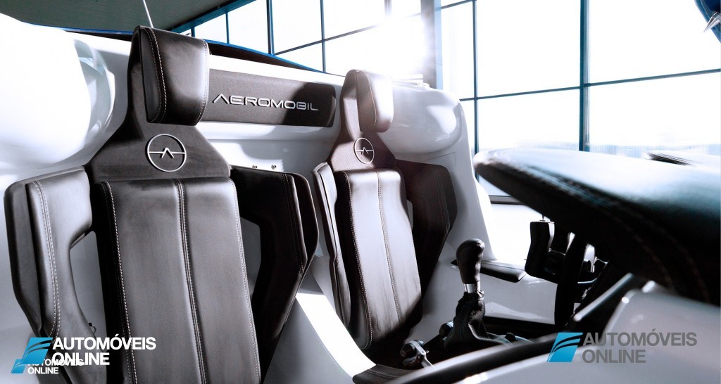 fly car Aeromobil 2017 two seats view