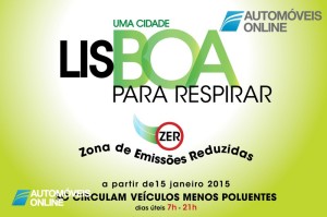 Lisboa proíbe entrada de carros anteriores a 2000 e 1996