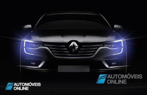 New RENAULT TALISMAN front live trace view 2015