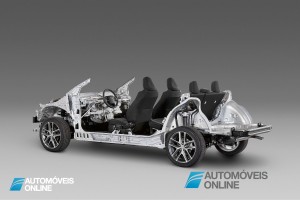 Toyota New Global Architecture rear view