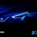 Nissan divulga o primeiro esboço do estudo de novo modelo elétrico