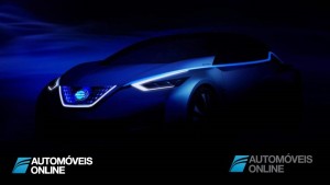 Nissan divulga o primeiro esboço do estudo de novo modelo elétrico
