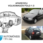 Volkswagen Polo roubado apareceu