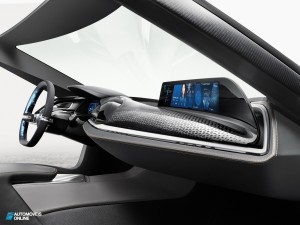 New BMW i8 concept tablier view 2016