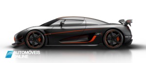 New Koenigsegg Agera RS left profile View 2016